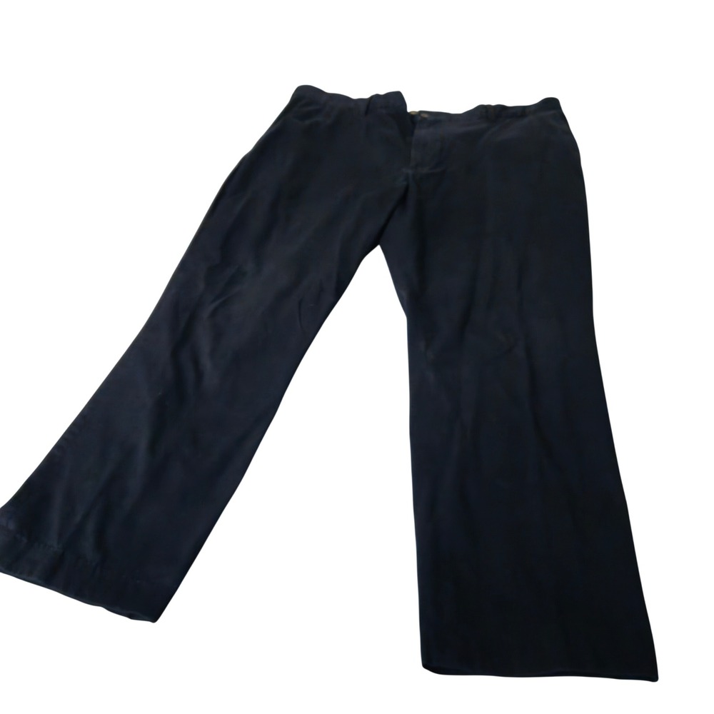 Polo Ralph Lauren Chino Pants Mens 42x29 Navy Blue Stretch Classic Fit Cotton